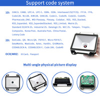 Module de scanner de codes QR CMOS haute vitesse EMT8060B, lecteur de codes-barres 1D 2D OCR MRZ pour l'extérieur et la forte luminosité