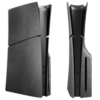 Remplacement de visage en Fiber de carbone pour la protection du boîtier dur de la Console P5 Well S5 Slim Device Strong Anti Harm Dusty Shell case