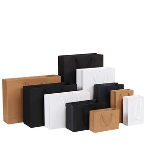 Bolsas de Papel Kraft de Lujo para Regalo, Compras y Embalaje, Impresas Personalizadas al por Mayor con su Propio Logotipo - Product Image 1