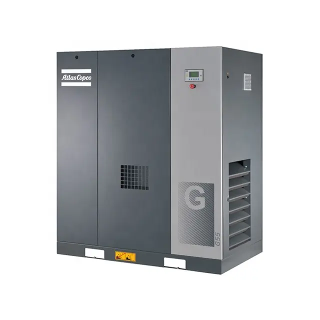 Compresor de aire de tornillo giratorio para Atlas Copco G55, mejor precio, estable, 55KW