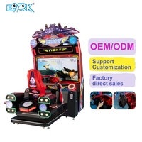 EPARK Arcade Park Vol Top Secret Machine de tir de 65 pouces Avion Machine de jeu vidéo de tir dynamique Centre de divertissement