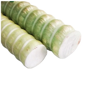 Barres d'armature de flexion FRP Barres d'armature GFRP pour la construction Barres d'armature en fibre de verre avec service de traitement de coupe - Product Image 2