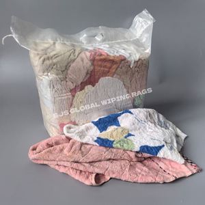 Paños de Limpieza Industriales de Alta Calidad, 100% Algodón, Absorción Rápida de Agua y Aceite, Coloridos, 10 kg - Product Image 1