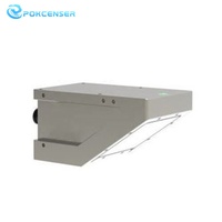 Medidor de Flujo de Río por Radar OEM Pokcenser, Medidor de Velocidad de Agua Digital Portátil, IP68, Aleación de Aluminio, PWF-R600S