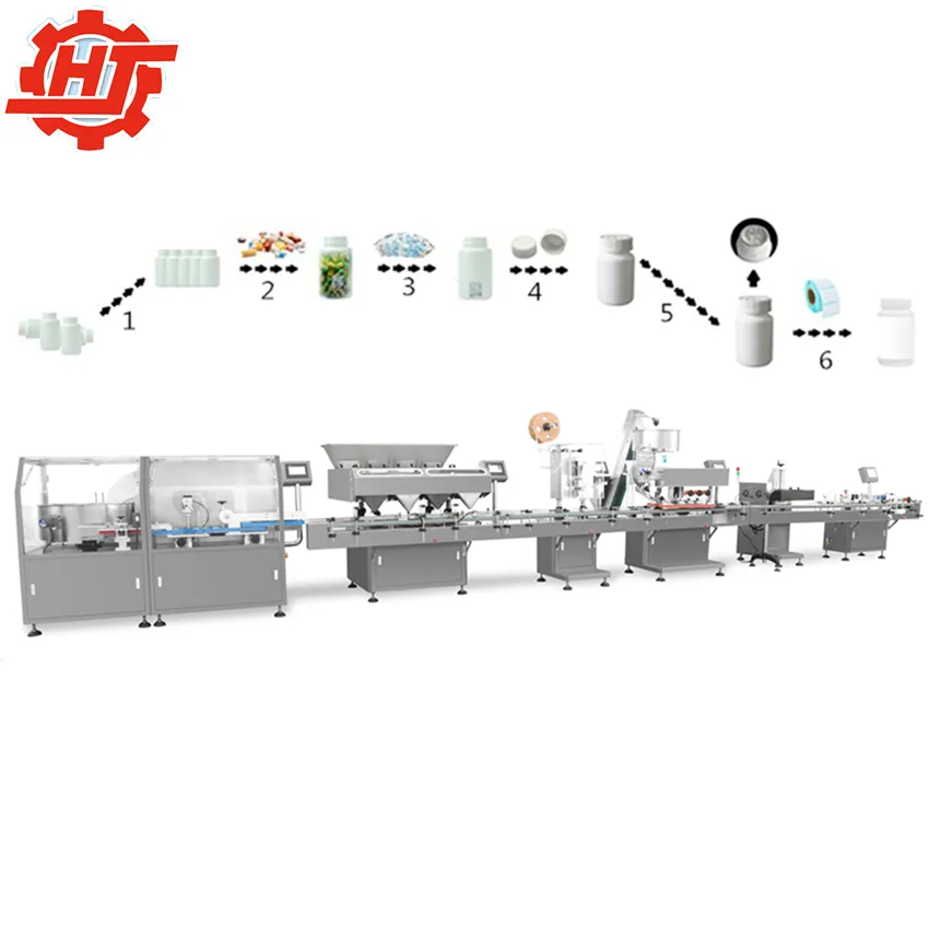 High Speed Multi-Function Tablet Counting Packaging Machines TABLET Capsule Packaging Production Line
