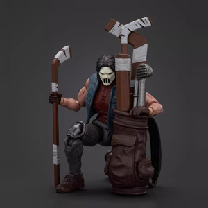 JOYTOY TMNT-Casey Jones Figurine d'action à l'échelle 1/18 Modèle articulé Figurine de collection Statue miniature Accessoires de personnage Base - Product Image 4