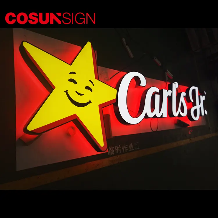 UL Listed Sign outdoor good quality 3D channel letter on LED signboard
