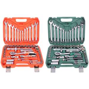 Herramienta de reparación de automóviles de alta calidad, 61 Uds., juego de llaves de trinquete multifuncionales - Product Image 2