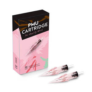 Aguja Microblading multimodelo con micropigmento para máquina PMU Aguja <span class=keywords><strong>5RS</strong></span> para pigmento híbrido - Product Image 1