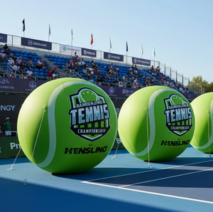 Esfera Inflable Publicitaria con Forma de Pelota de Tenis, Logotipo Personalizado, Cartel Promocional para Eventos, Exhibición al Aire Libre - Product Image 3
