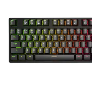 Hot G205 Mekanik LED Light Gaming Keyboard Cherry untuk Laptop Megatrends Amerika Bagian Kamus Souris Mekanik Gaming Mekanis