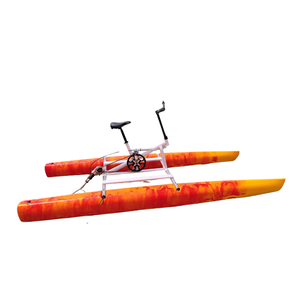 FR Fabricación Colorido Nuevo Diseño Doble Persona Banana Inflable Pedal de Agua Bicicleta - Product Image 2