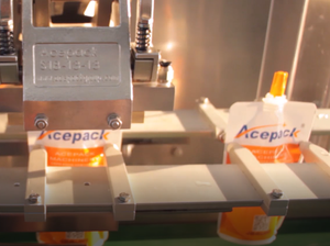 Doypack với đầu vòi hoàn toàn tự động điền và niêm phong máy cho sức khỏe puree nước trái cây dây chuyền sản xuất - Product Image 6