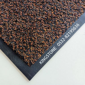 Alfombrilla <span class=keywords><strong>de</strong></span> entrada absorbente <span class=keywords><strong>de</strong></span> <span class=keywords><strong>agua</strong></span> <span class=keywords><strong>de</strong></span> goma <span class=keywords><strong>de</strong></span> nailon lavable a máquina personalizada comercial, alfombrillas para puerta, alfombra - Product Image 4