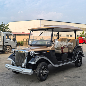 Wholesale ZOWN Retro Style Electric <b>Vintage</b> Car 4-Wheel 6/8/10 Seater Low Price Zero Emissions <b>Safe</b> Reliable Sightseeing Travel - Product Image 3