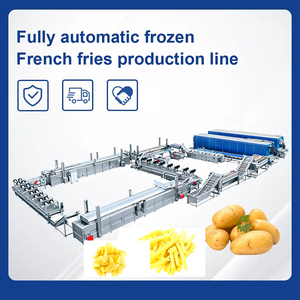 Ce phê duyệt 200 kg/giờ tự động khoai tây chiên khoai tây chiên làm cho máy Dây chuyền sản xuất 300 kg/giờ sản xuất khoai tây chiên dòng - Product Image 3