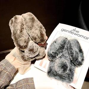 Popolare Cover per Telefono a Forma di Coniglio in Peluche, Carina e Confortevole al Tatto, Adatta per <span class=keywords><strong>Samsung</strong></span> e iPhone - Product Image 3