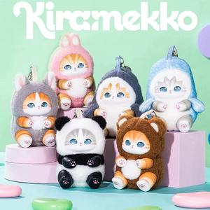 MINISO Mofusand Sandy Cat Plush Blind Box - Muñeco de Gato Auténtico Mofusand Sandy Sparkling Shark Cat de Vinilo y Peluche - Product Image 6