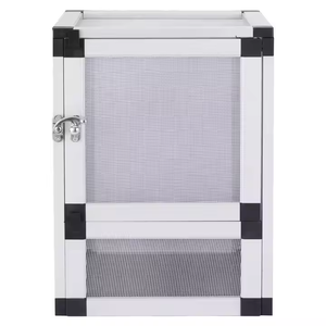 Cage de transport en acrylique écologique de luxe pour petits animaux 60*60*120cm Cadre en aluminium massif pour reptiles Boîte - Product Image 6