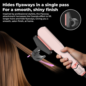 Wet to Dry ferro piatto Airstyler Set per la cura dei capelli e lo <span class=keywords><strong>Styling</strong></span> elettrodomestici flusso d'aria esterno ioni negativi piastra per capelli - Product Image 4