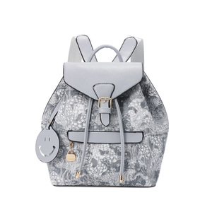 Mini sac à dos décontracté pour femme avec motif floral, bandoulière souple, léger, capacité moyenne, pour usage quotidien toutes saisons - Product Image 5