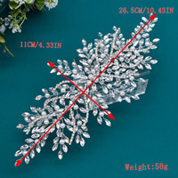 Nouvelles Appliques 3D Élégantes Faits Main en Forme d'Arbres à Coudre avec Strass, Perles et Cristaux pour Vêtements Féminins