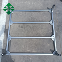 Système de charpente de base en ossature pour terrasse extérieure, idéal pour le bricolage et la pose de revêtements de sol en gros