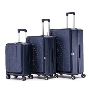 2024 Высококачественная сумка для багажа, чемодан на тележке, смарт-чемодан maletas de viaje, чемодан для путешествий, чемодан с 4 спиннерами