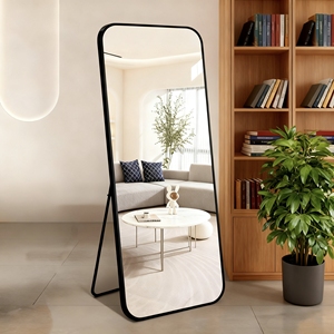 Sàn đứng đầy đủ chiều dài gương với hợp kim nhôm khung phù hợp gương thích hợp cho phòng ngủ - Product Image 2