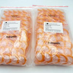 XZ Lab Supplies ไส้กรองไฮโดรฟิลิก PTFE สำหรับเข็มฉีดยา ขนาด 26 มม. 0.45 ไมครอน 100 ชิ้น อุปกรณ์กรองในห้องปฏิบัติการ - Product Image 2