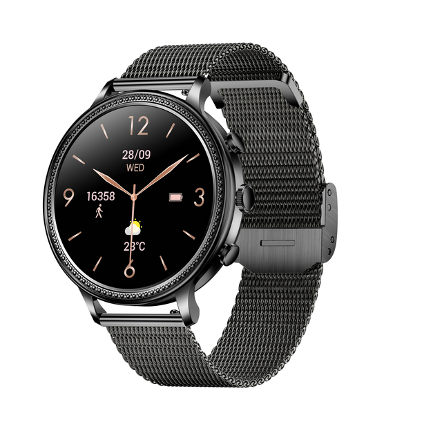 Smart Watches Stainless Steel Double Strap Reloj Inteligente Wholesale OEM Sports Fitness tracker Smartwatch for Women Men