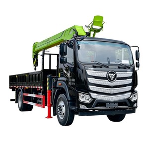 Camión Grúa Foton Aumark 4x2 de 10 Toneladas con Pluma Rígida, Camión Grúa Telescópica Hidráulica de 12 Toneladas en Venta - Product Image 1