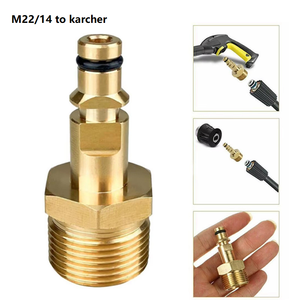 Accesorio para Lavado de Autos, Conector de Manguera M22 de 14 mm, Adaptador para Lavadora a Presión Portátil Karcher, Lavor, Bosch, <span class=keywords><strong>Nilfisk</strong></span> - Product Image 1