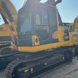 Excavadora Usada de Envío Rápido, Komatsu PC120, Excavadora Hidráulica Compacta de 12 Toneladas de Alta Potencia en Venta, Gran Oferta - Product Image 2
