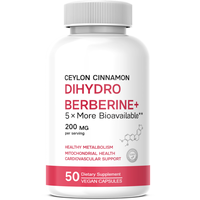 Capsules de cannelle de Ceylan naturelle à formule personnalisée, marque privée, vente en gros, supplément très prisé à prix avantageux