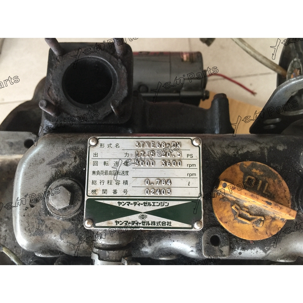 ヤンマー 3TNE68 エンジン用 完全ディーゼルエンジンアセンブリ