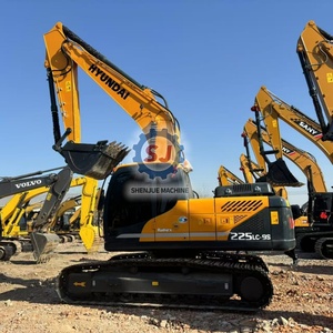 Excavadora Hyundai 225LC Usada de 22 Toneladas en Venta, Excavadora Hyundai 220 225 Original de Corea, Excavadora Hyundai 225-9 en Oferta - Product Image 5