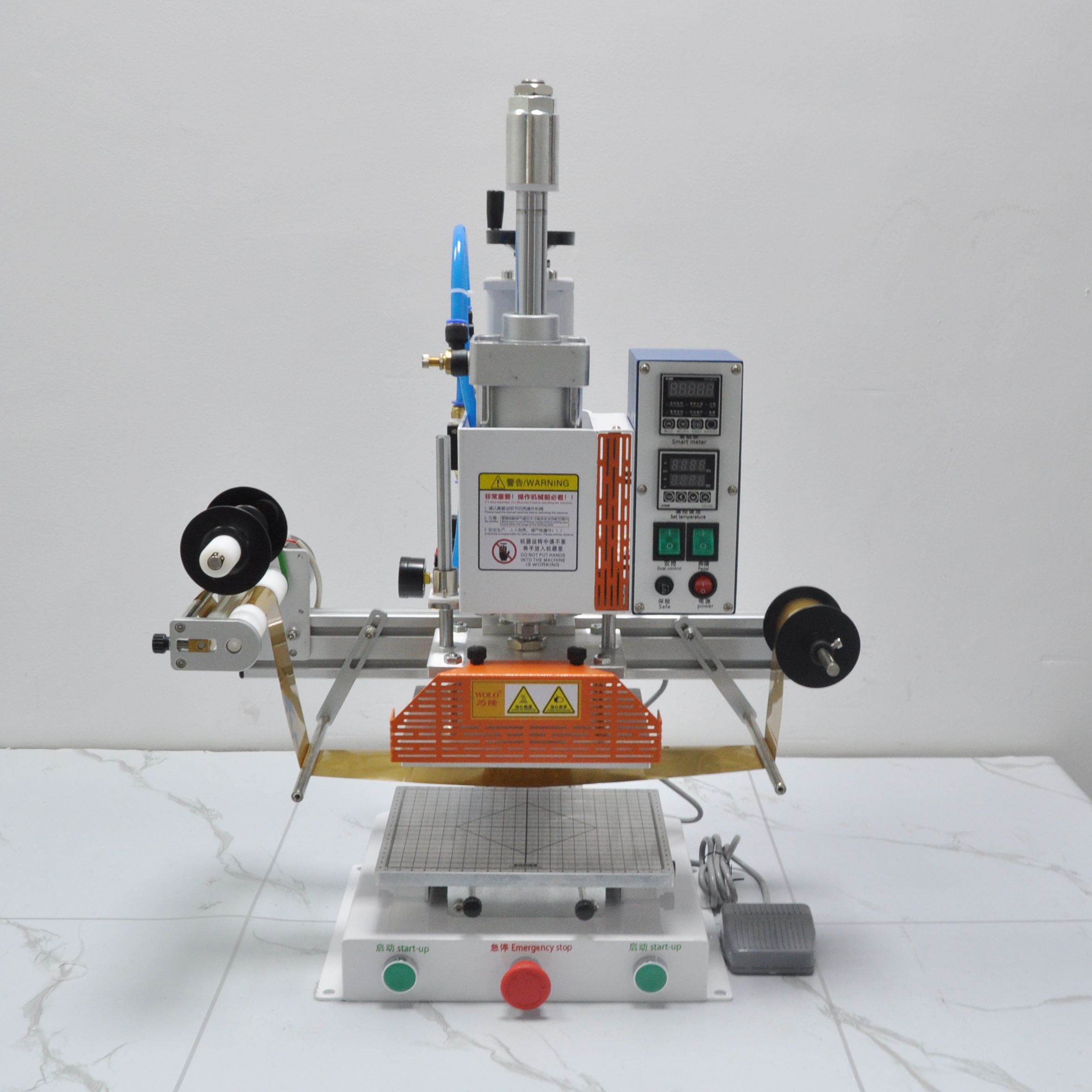 Automatic Hot Foil Stamping Machine Logo Branding Machine for Printing Shops Book Logo Stamping Machine · image 2