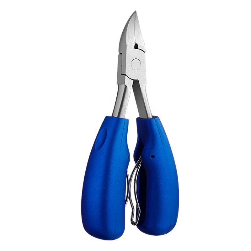 Cheap Big Mouth 17mm Jaw ABS Handle Ingrown Toe Pedicure Manicure Cuticle Nipper Nail Stainless Steel in Stock