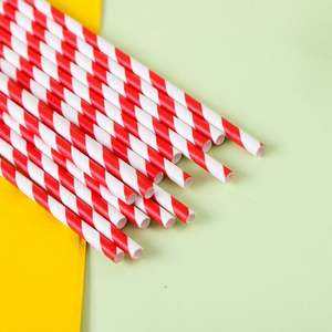 หลอดกระดาษสีฟ้ารูปทรงน่ารักคุณภาพสูงราคาประหยัดสำหรับฤดูร้อน - Product Image 2