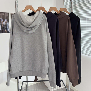 Felpa con Cappuccio <span class=keywords><strong>Oversize</strong></span> da <span class=keywords><strong>Donna</strong></span> di Alta Qualità su Misura, Manica Lunga, Lavaggio Acido, Tie-Dye, <span class=keywords><strong>Abbigliamento</strong></span> Invernale Nuovo Stile - Product Image 3