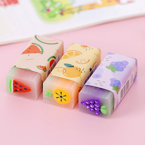 X968 pvc sandwich fraise pastèque <span class=keywords><strong>dinosaure</strong></span> basket-ball cristal étudiant gomme - Product Image 3