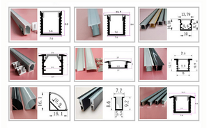 ตู้ตู้เสื้อผ้าปิดภาคเรียนนำแสงรายละเอียดเชิงเส้นไม่มีการออกแบบแสงจ้านำอลูมิเนียมรายละเอียดสำหรับเฟอร์นิเจอร์ - Product Image 3