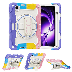 Housse de protection pour tablette en silicone résistante aux chocs, portable et robuste, avec emplacement pour stylet, pour <span class=keywords><strong>Redmi</strong></span> K <span class=keywords><strong>Pad</strong></span> 8.8"/Mi <span class=keywords><strong>Pad</strong></span> <span class=keywords><strong>Mini</strong></span>, utilisation protectrice - Product Image 3