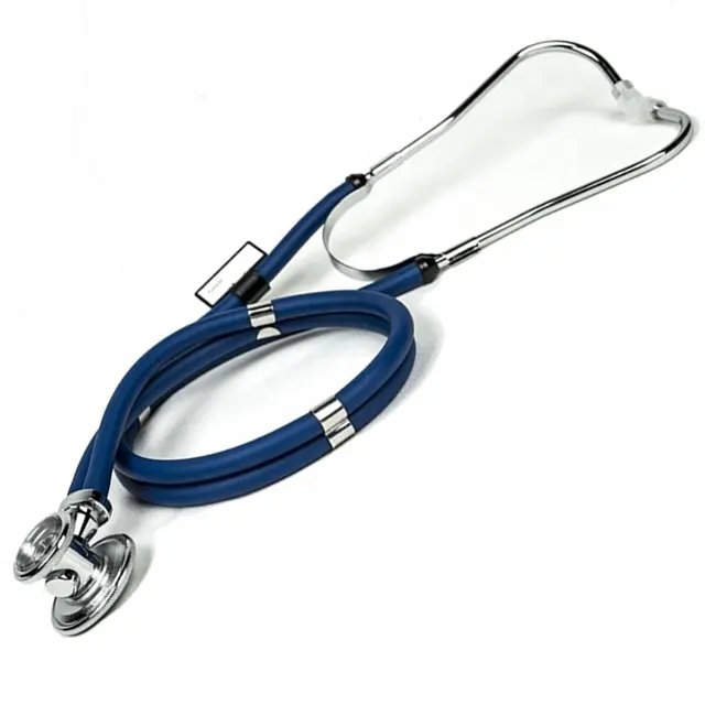 Latex free Double side professional fetal heart rate double tube Medical Sprague Rappaport Stethoscope