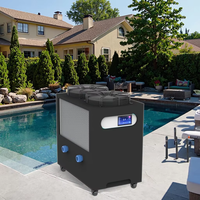 Dilikai 3HP 5HP 7HP Système de refroidissement Piscine Sauna Spa Chauffe-eau 220V/380V Réservoir d'eau froide et refroidisseur de bain de glace