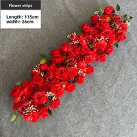 Guirlandes florales en soie artificielle pour arrangements de bouquets de mariage, murs de roses, arches nuptiales, et guirlandes décoratives d'hortensias et de dahlias