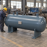 Réservoir horizontal en acier au carbone sur mesure pour liquides, cuve de réfrigération sous pression, équipement de stockage frigorifique