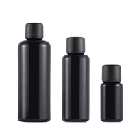 Offre Spéciale 10ml 15ml 20ml 30ml 50ml 100ml verre noir UV protection huile essentielle bouteille pulvérisation bouteilles