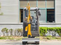 Mini-excavatrice sur chenilles 1,6 tonne à livraison rapide, moteur Euro5, forte puissance de creusement, chenilles en caoutchouc, zéro déport arrière, pour aménagement paysager